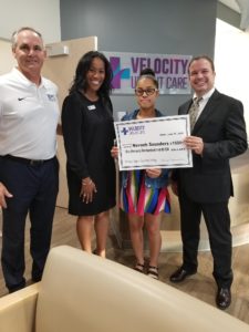 VUC Gives Back to student